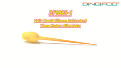 딩푸 섹스 장난감 공장 DF1025-1 완전 액체 실리콘 고무 3 모터 자극기